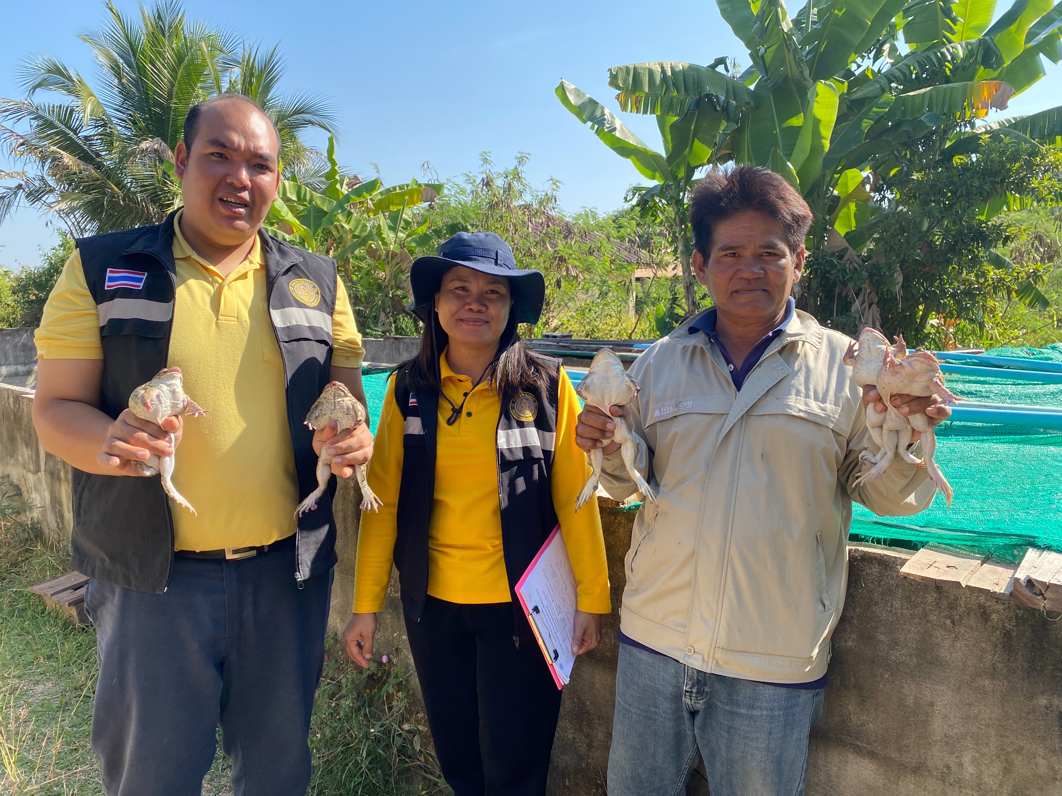 ประมงอำเภอนากลาง ร่วมกับเจ้าหน้าที่สำนักงานประมงจังหวัดหนองบัวลำภู เตรียมความพร้อมเกษตรกรเพื่อขอการรับรองมาตรฐานฟาร์ม GAP มกษ. 7436-2563