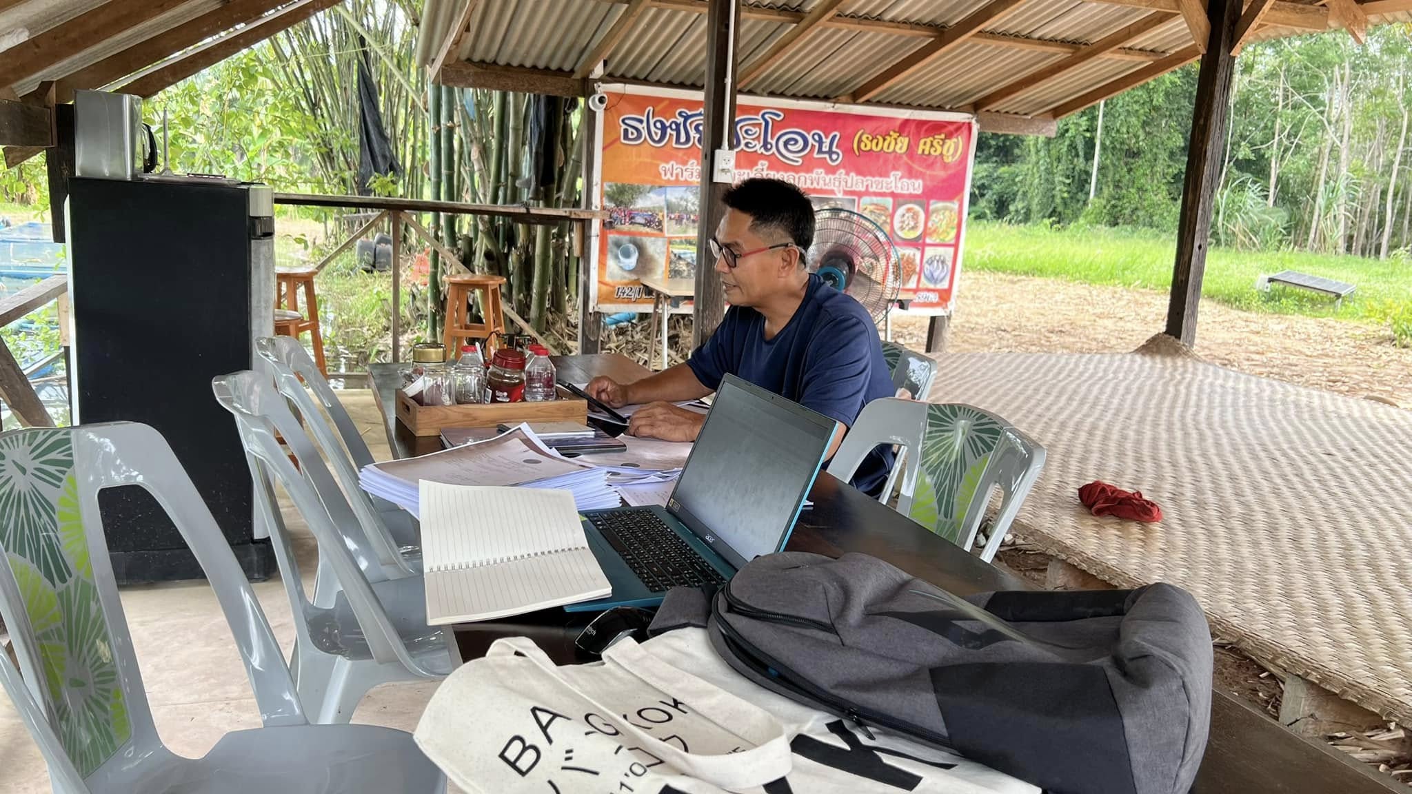 สำรวจสภาวะเศรษฐกิจและสังคมเกษตรกร (ก่อน)ดำเนินการ และจัดทำข้อมูลพื้นฐาน กลุ่มแปลงใหญ่ เกษตรก้าวหน้า “รักษ์ปลาชะโอน” กลุ่มแปลงใหญ่ปีงบประมาณ 2568