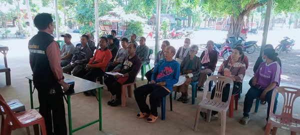ดำเนินการประชุมชี้แจงโครงการเกษตรทฤษฎีใหม่ และให้ความรู้เกี่ยวกับการเลี้ยงปลาในบ่อดิน..คลิก