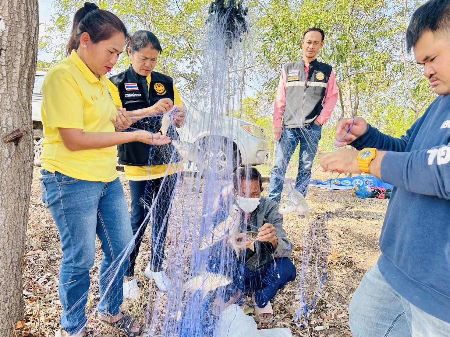 ดำเนินการ การประเมินผลปริมาณการจับสัตว์น้ำต่อหน่วยการลงแรงประมง (CPUE) ในโครงการบริหารจัดการทรัพยากรประมง กิจกรรมบริหารจัดการทรัพยากรประมงน้ำจืด ปีงบประมาณ 2568..คลิก