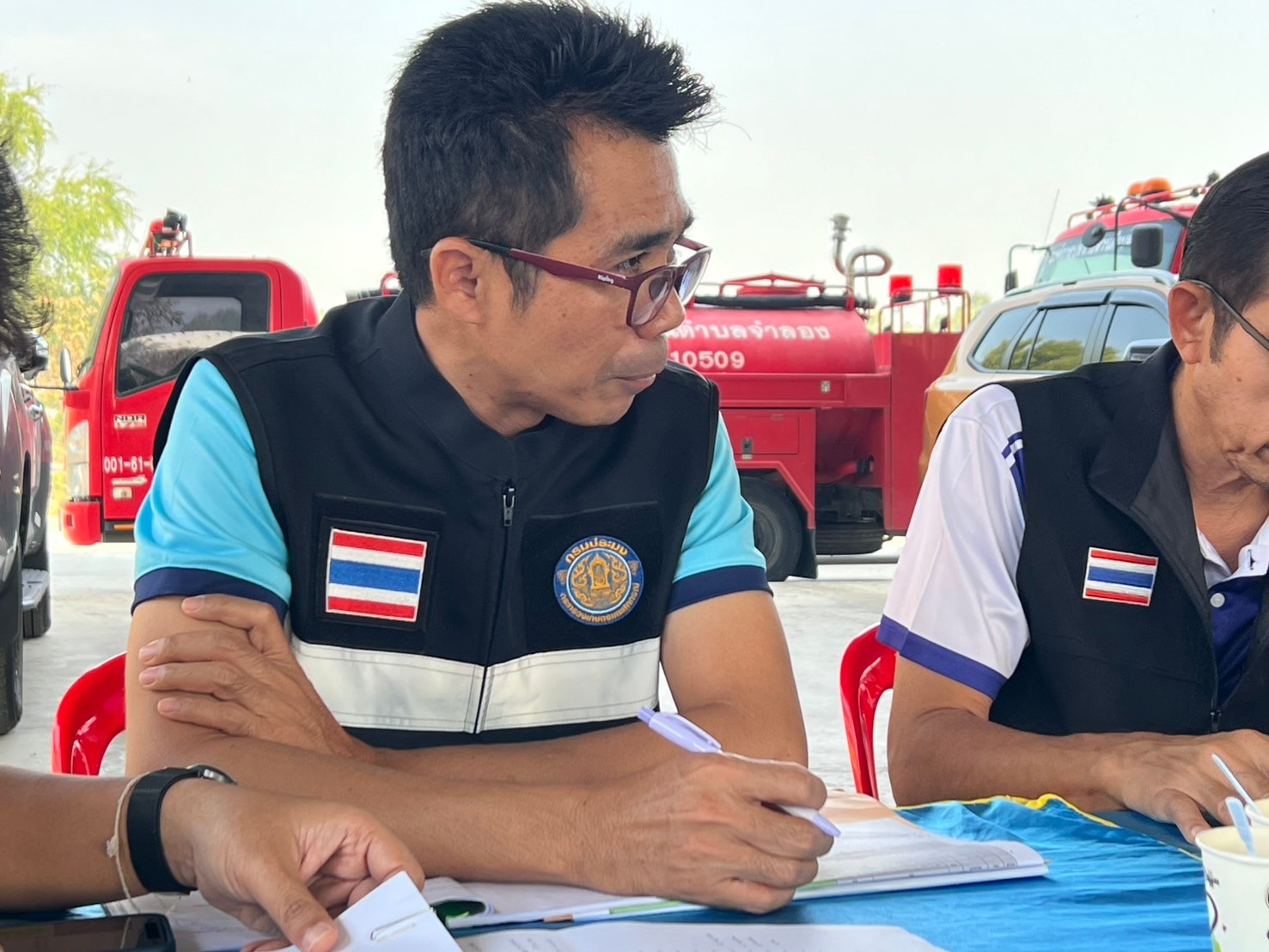 ประชุมชี้แจงโครงการบริหารจัดการทรัพยากรประมง กิจกรรมบริหารจัดการทรัพยากรประมงน้ำจืด แหล่งน้ำหนองจิก อำเภอแสวงหา..คลิก