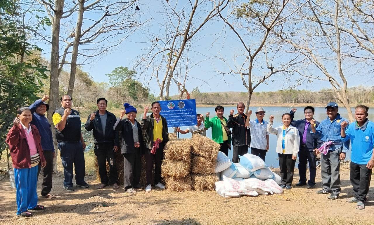 กลุ่มบริหารจัดการด้านการประมง  ฝึกอบรมเชิงปฎิบัติการ โครงการเพิ่มประสิทธิภาพการเกษตรมูลค่าสูง สู่เกษตรนวัตกรรมชั้นสูง กิจกรรม ส่งเสริมการเพิ่มผลผลิตสัตว์น้ำในแหล่งน้ำชุมชน 