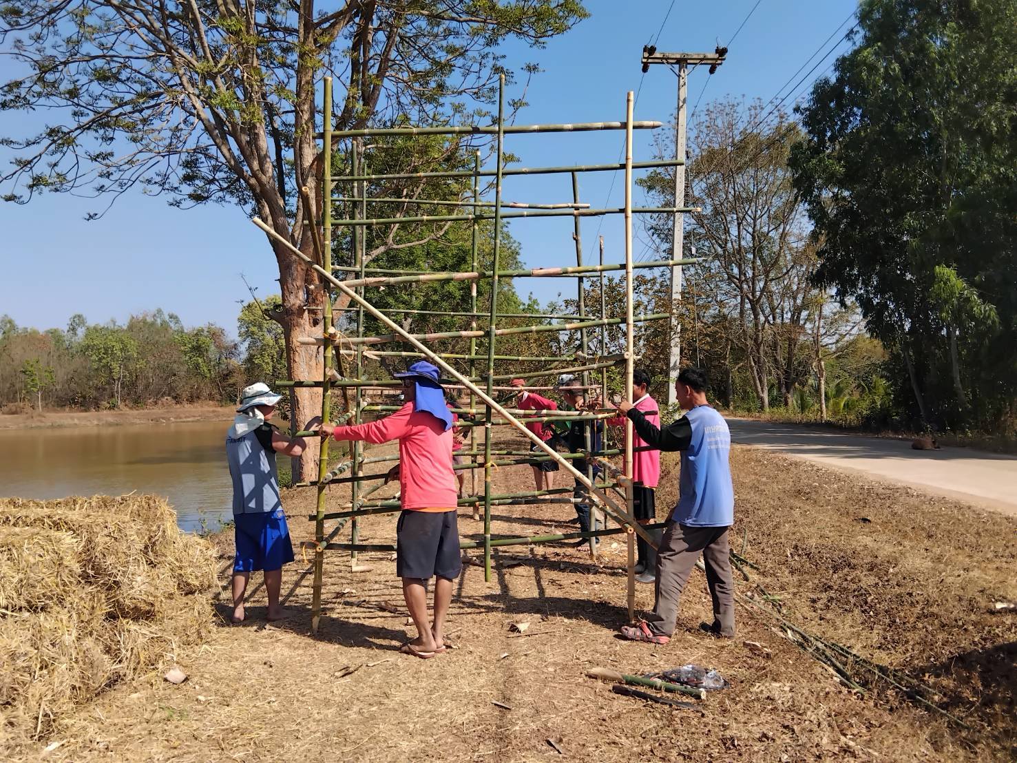 กลุ่มบริหารจัดการด้านการประมง ฝึกอบรมเชิงปฎิบัติการ โครงการเพิ่มประสิทธิภาพการเกษตรมูลค่าสูง สู่เกษตรนวัตกรรมชั้นสูง กิจกรรม ส่งเสริมการเพิ่มผลผลิตสัตว์น้ำในแหล่งน้ำชุมชน (ฟางมาปลาโต)