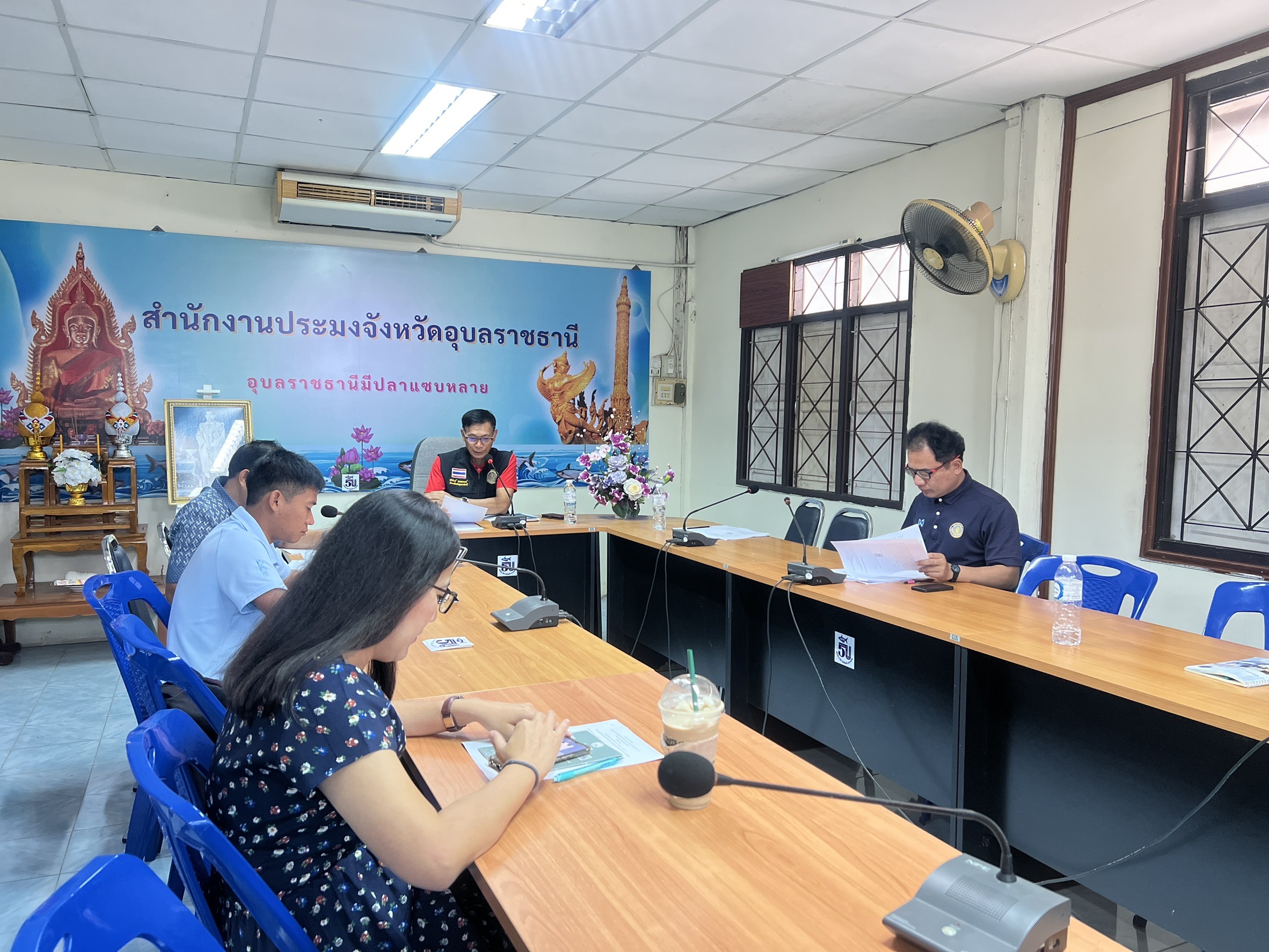 ประมงอุบลฯ ประชุมคณะกรรมการขับเคลื่อนนโยบายของกรมประมง (Fisheries Co-ordinator : FC) ครั้งที่ 1/2568..คลิก