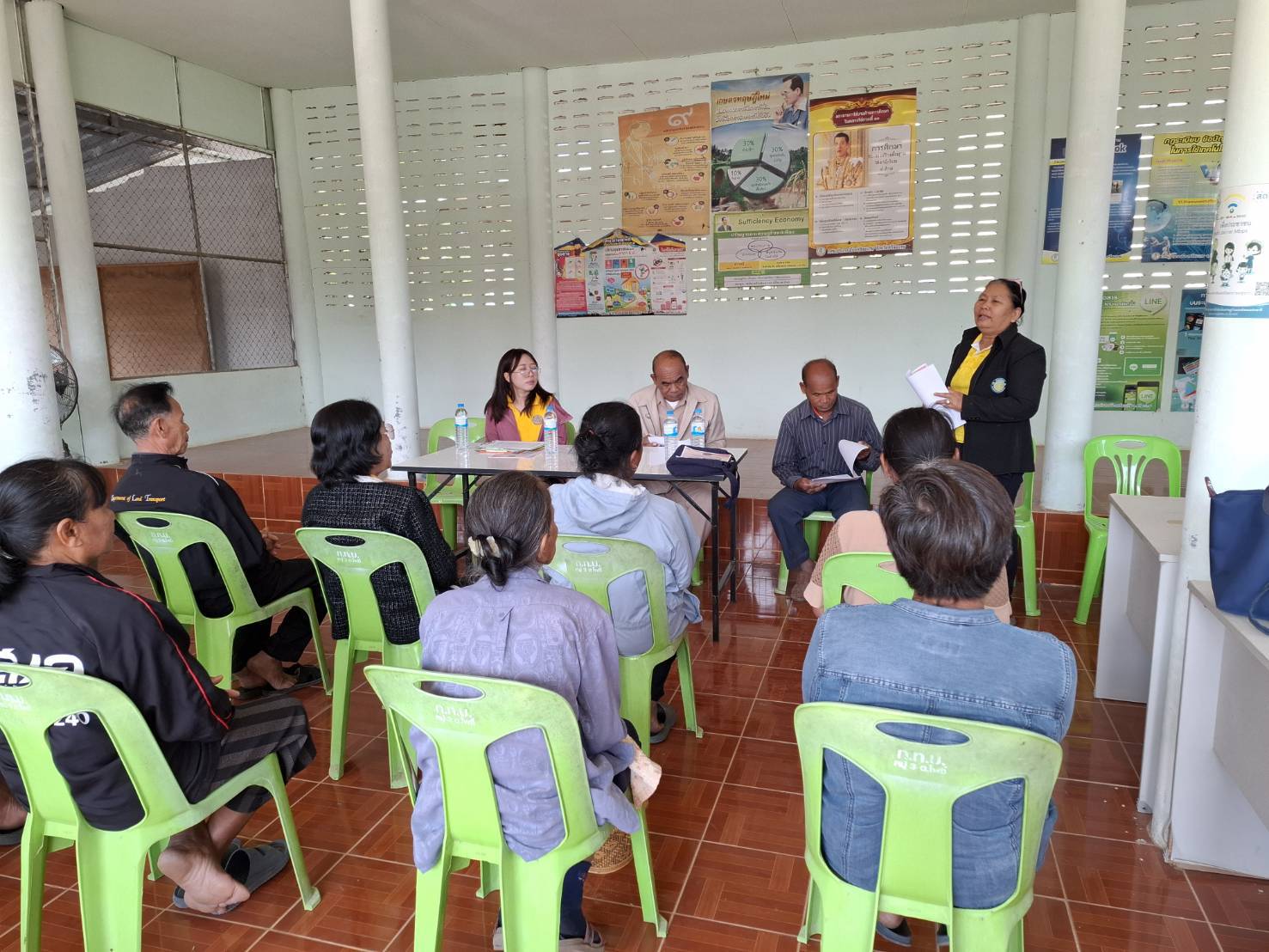ประชุมชี้แจงโครงการบริหารจัดการทรัพยากรประมง กิจกรรมบริหารจัดการทรัพยากรประมงน้ำจืดอำเภอเมืองศรีสะเกษ