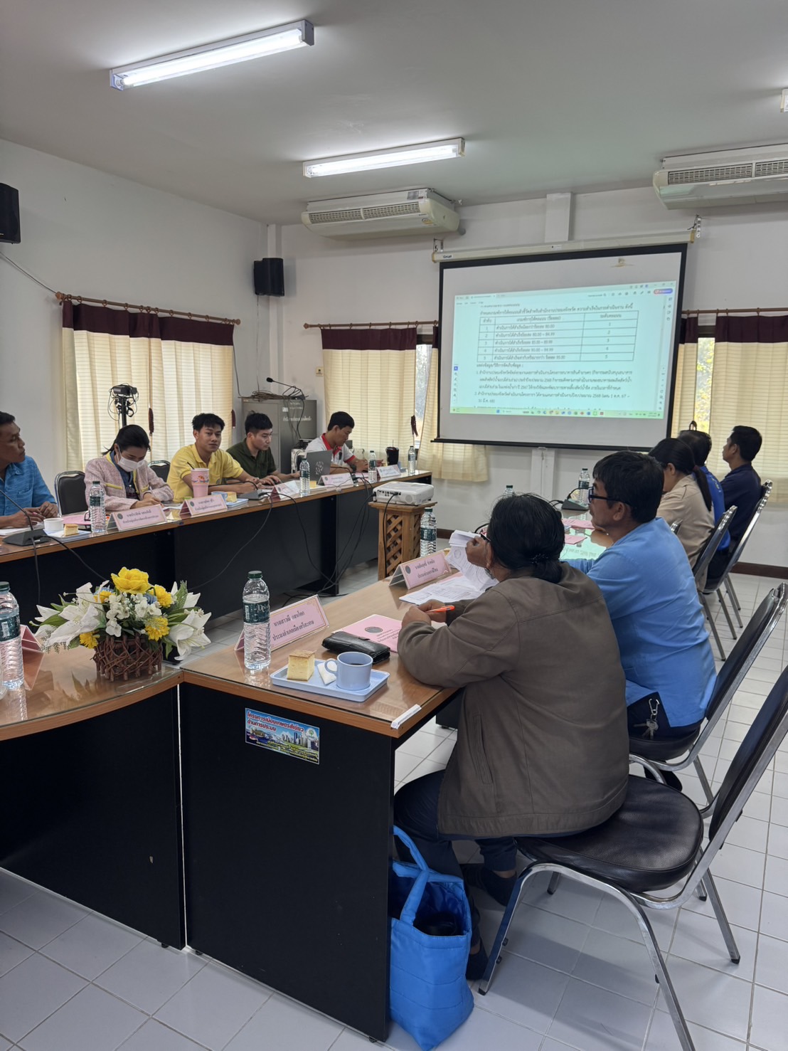 ประชุมประจำเดือนข้าราชการ พนักงานราชการ และเจ้าหน้าที่ในสังกัด ครั้งที่ 2/2568