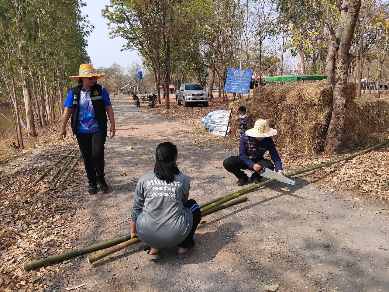 สำนักงานประมงจังหวัดหนองบัวลำภู ฝึกอบรมเชิงปฎิบัติการ โครงการเพิ่มประสิทธิภาพการเกษตรมูลค่าสูง สู่เกษตรนวัตกรรมชั้นสูง กิจกรรม ส่งเสริมการเพิ่มผลผลิตสัตว์น้ำในแหล่งน้ำชุมชน (ฟางมาปลาโต)