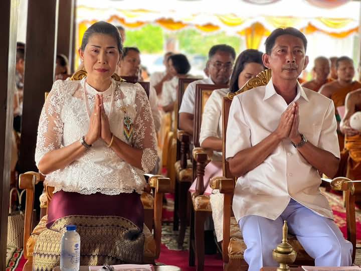ประมงอำเภอเขาชัยสน เข้าร่วมพิธีเจริญพระพุทธมนต์ ถวายพระพรชัยมงคลแด่พระบาทสมเด็จพระเจ้าอยู่หัว และพระบรมวงศานุวงศ์ ประจำปีพุทธศักราช 2568 ณ วัดพระบรมธาตุเจดีย์เขียนบางแก้ว ตำบลจองถนน  อำเภอเขาชัยสน จังหวัดพัทลุง..คลิก
