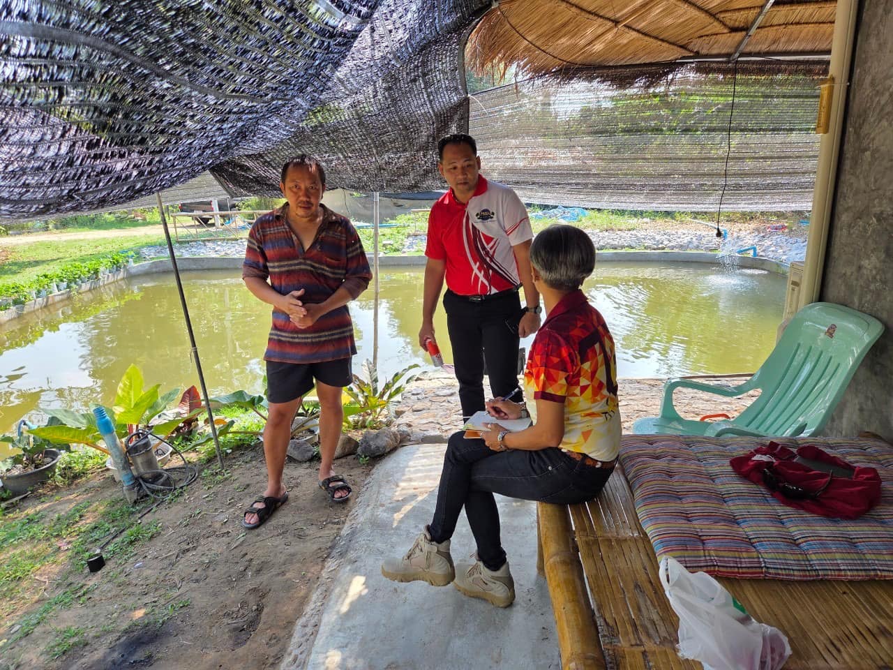 ลงพื้นที่โครงการศูนย์เรียนรู้การเพิ่มประสิทธิภาพการผลิตสินค้าเกษตร..คลิก