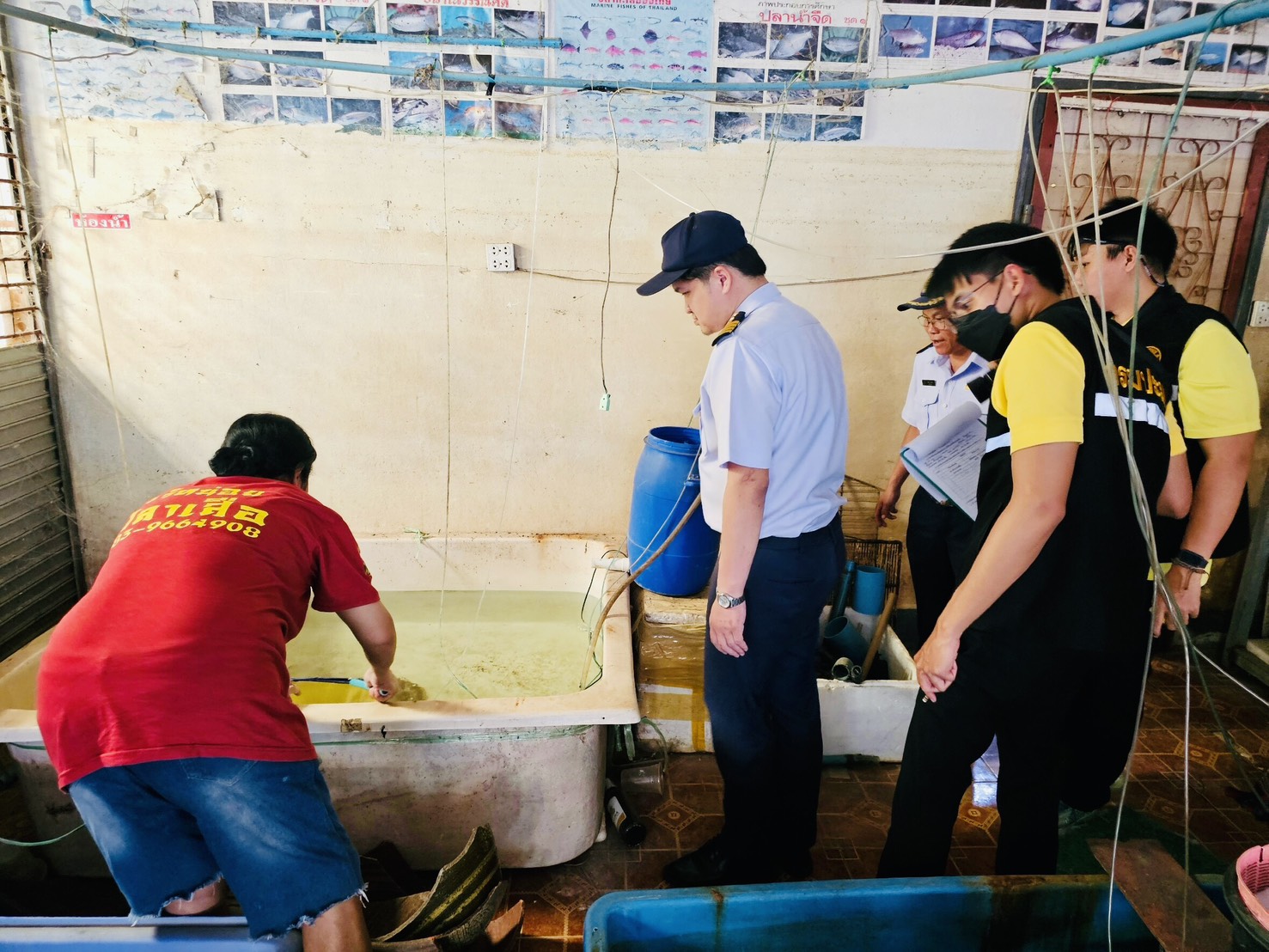ประมงอุบลฯ ลงพื้นที่ตรวจประเมินสถานที่ทำการเพาะเลี้ยงสัตว์น้ำใกล้สูญพันธุ์จากธรรมชาติเพื่อการส่งออก..คลิก