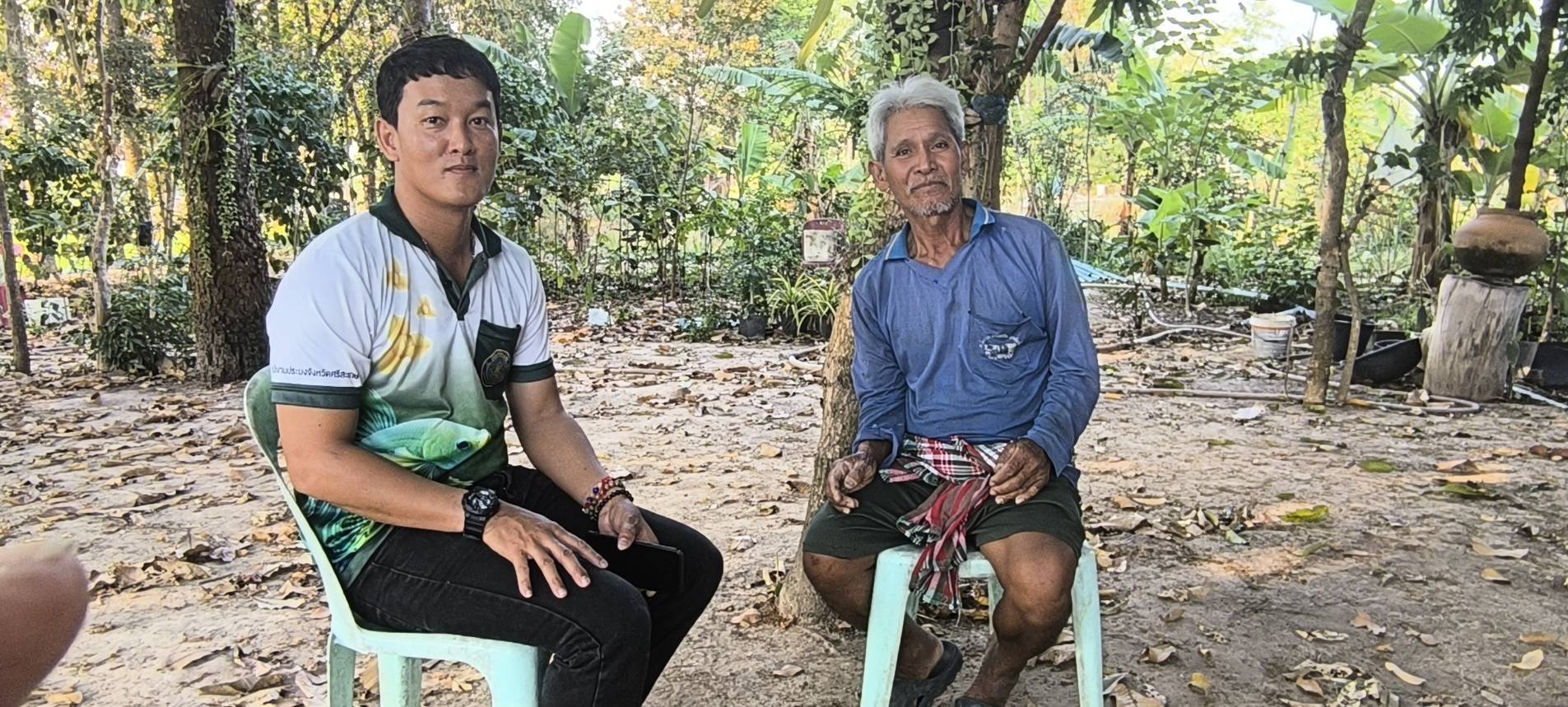 ลงพื้นที่สำรวจเกษตรกรที่มีการเลี้ยงปลาร่วมกับการปลูกข้าว..คลิก