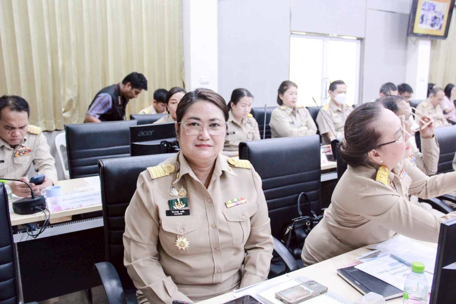 ประชุมคณะกรมการจังหวัด หัวหน้าส่วนราชการประจำจังหวัด ครั้งที่ 3/2568 ประจำเดือนมีนาคม 2568