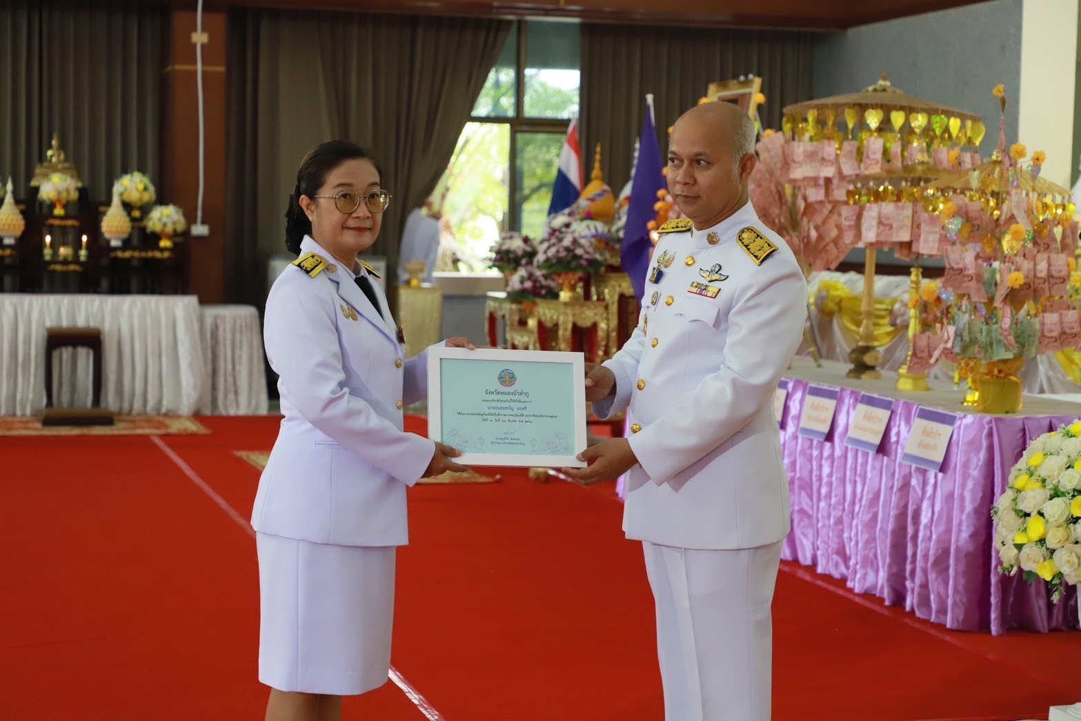 ร่วมพิธีวันที่ระลึกพระบาทสมเด็จพระนั่งเกล้าเจ้าอยู่หัวพระมหาเจษฎาราชเจ้า ประจำปีพ.ศ. 2568