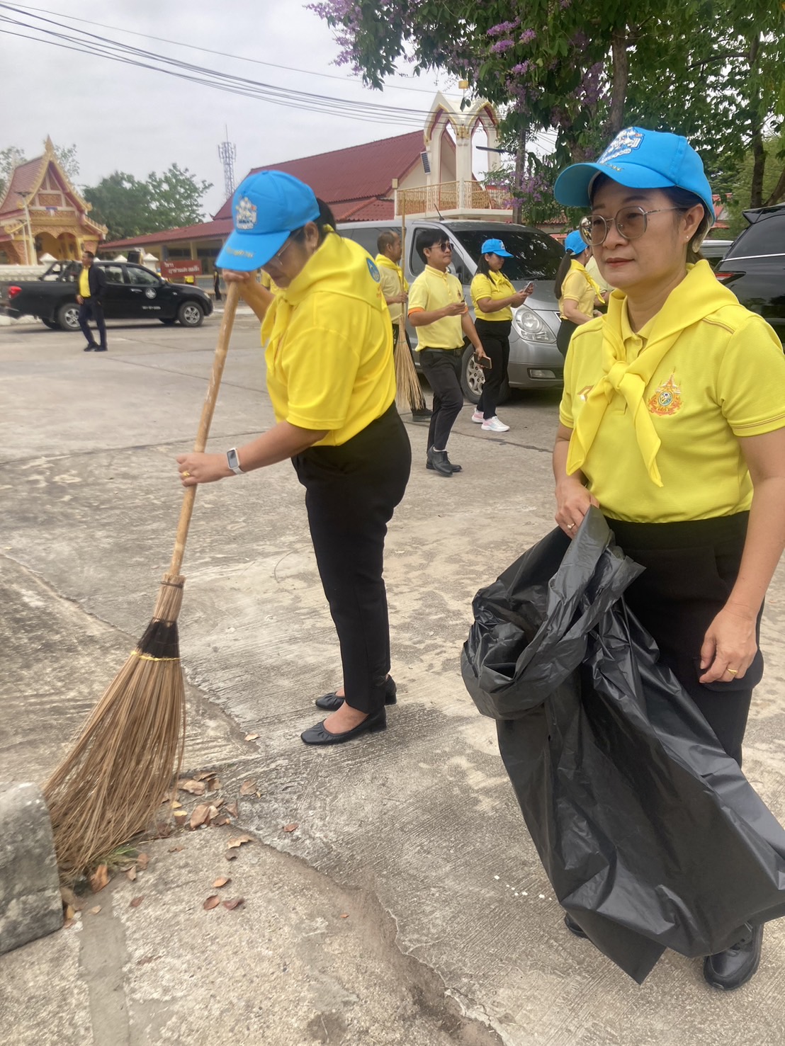 ร่วมกิจกรรมจิตอาสาพัฒนาศาสนสถาน เนื่องในวันที่ระลึกพระบาทสมเด็จพระนั่งเกล้าเจ้าอยู่หัว พ.ศ. 2568