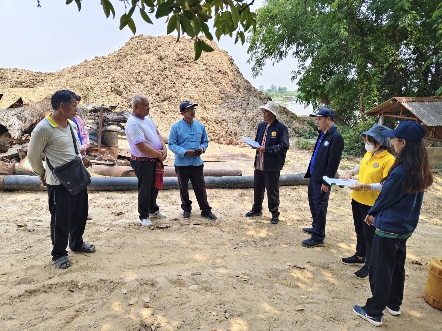 ตรวจสอบพื้นที่ขออนุญาตแก้ไขเปลี่ยนแปลงที่จับสัตว์น้ำ