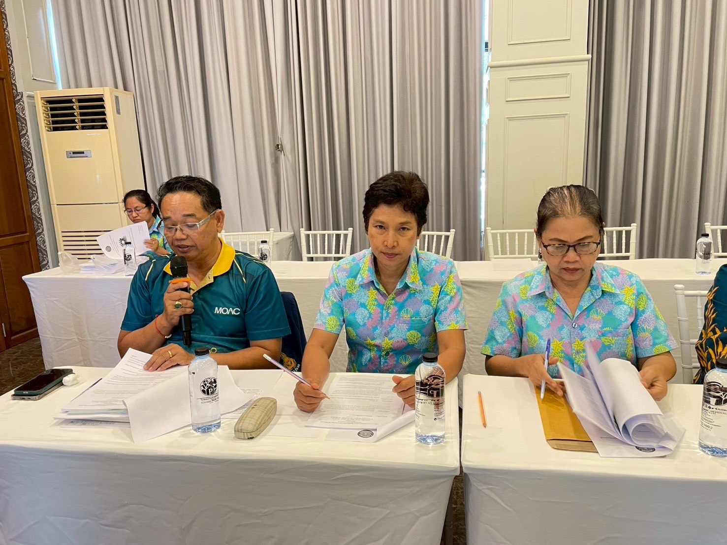 ประชุมคณะกรรมการขับเคลื่อนนโยบายของกรมประมง จังหวัดเพชรบุรี และกลุ่มจังหวัดภาคกลางตอนล่าง 2