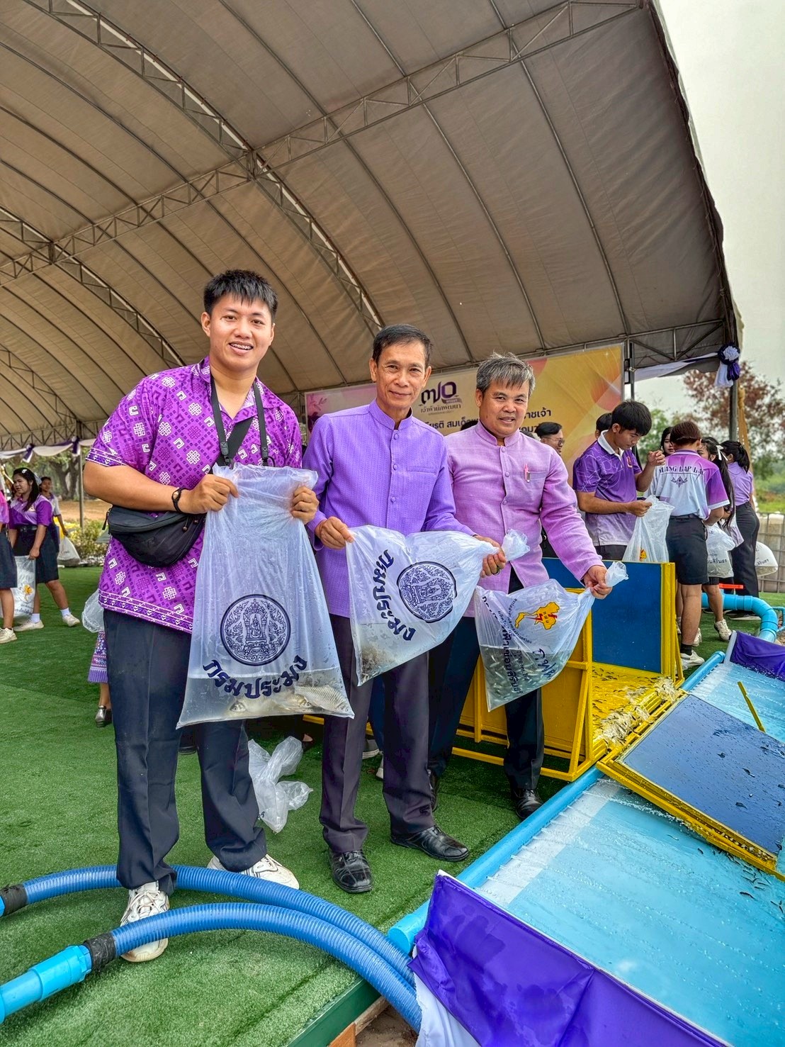 ประมงอุบลฯ ร่วมงานพิธีเปิดกิจกรรมเฉลิมพระเกียรติสมเด็จพระกนิษฐาธิราชเจ้า กรมสมเด็จพระเทพรัตนราชสุดาฯ สยามบรมราชกุมารี เนื่องในโอกาสฉลองพระชนมพรรษา 70 พรรษา 2 เมษายน 2568