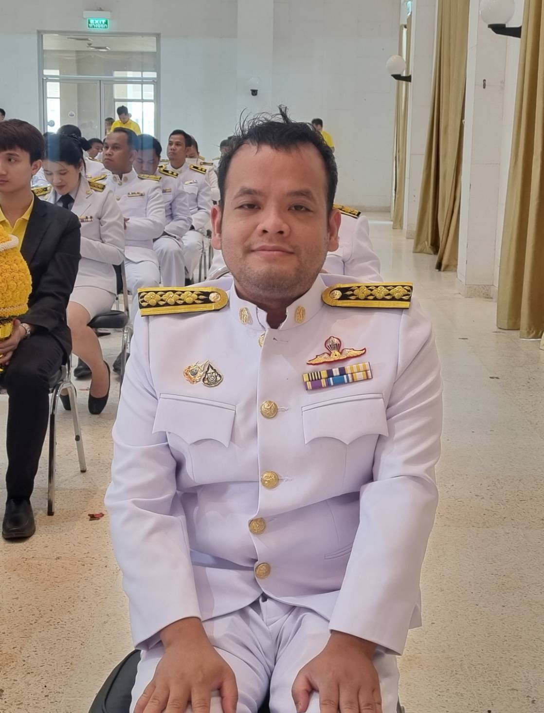 ประมงอุบลฯ ร่วมงานพิธีวางพานพุ่ม เนื่องในวันที่ระลึกพระบาทสมเด็จพระนั่งเกล้าเจ้าอยู่หัว พระมหาเจษฎาราชเจ้า ณ หอประชุมจังหวัดอุบลราชธานี