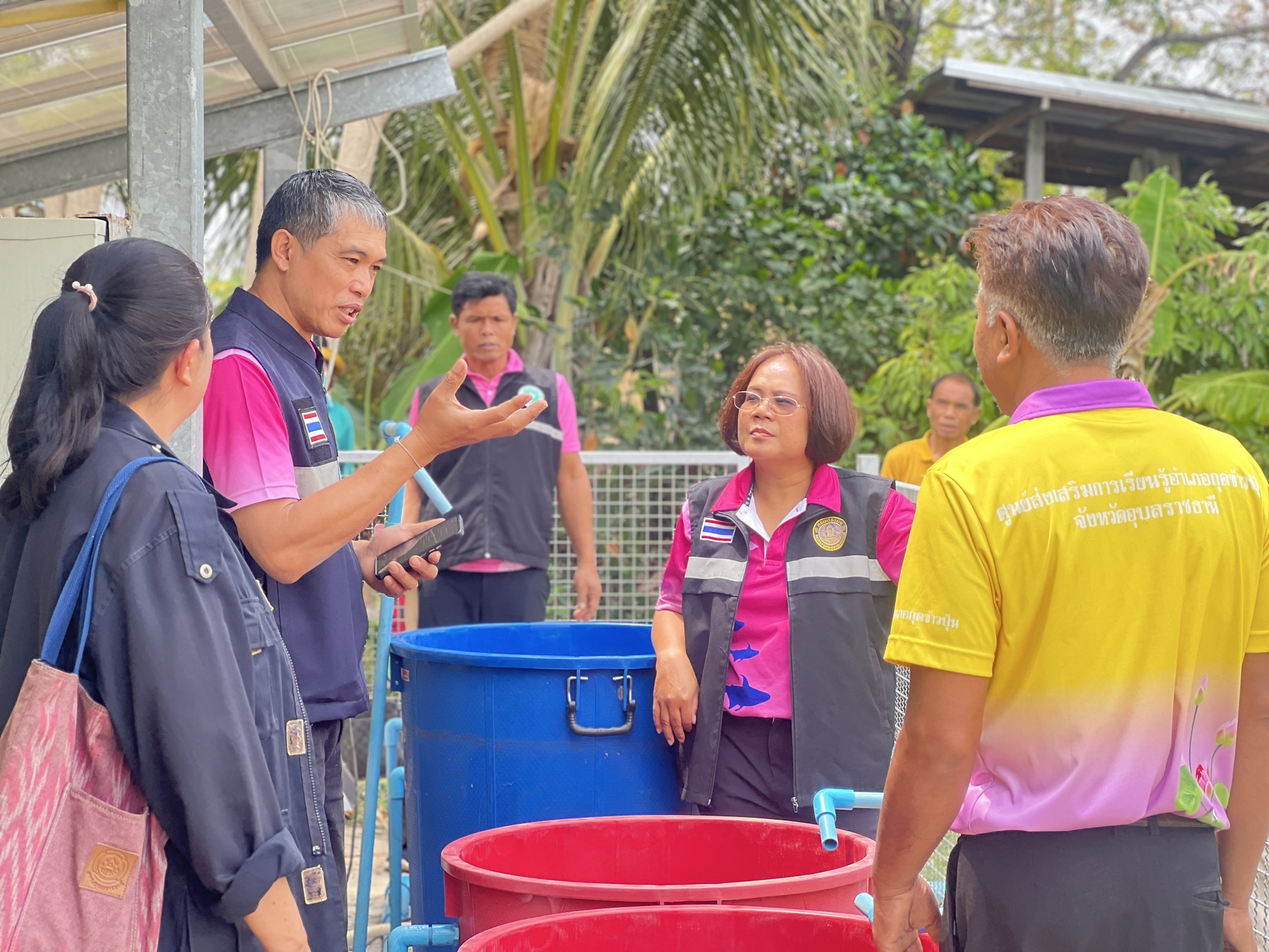 ประมงอุบลฯ จัดกิจกรรมอบรมภายใต้โครงการส่งเสริมการเลี้ยงปลาตะเพียนขาวในบ่อดิน งบกลุ่มจังหวัดภาคตะวันออกเฉียงเหนือตอนล่าง 2 ปีงบประมาณ 2568