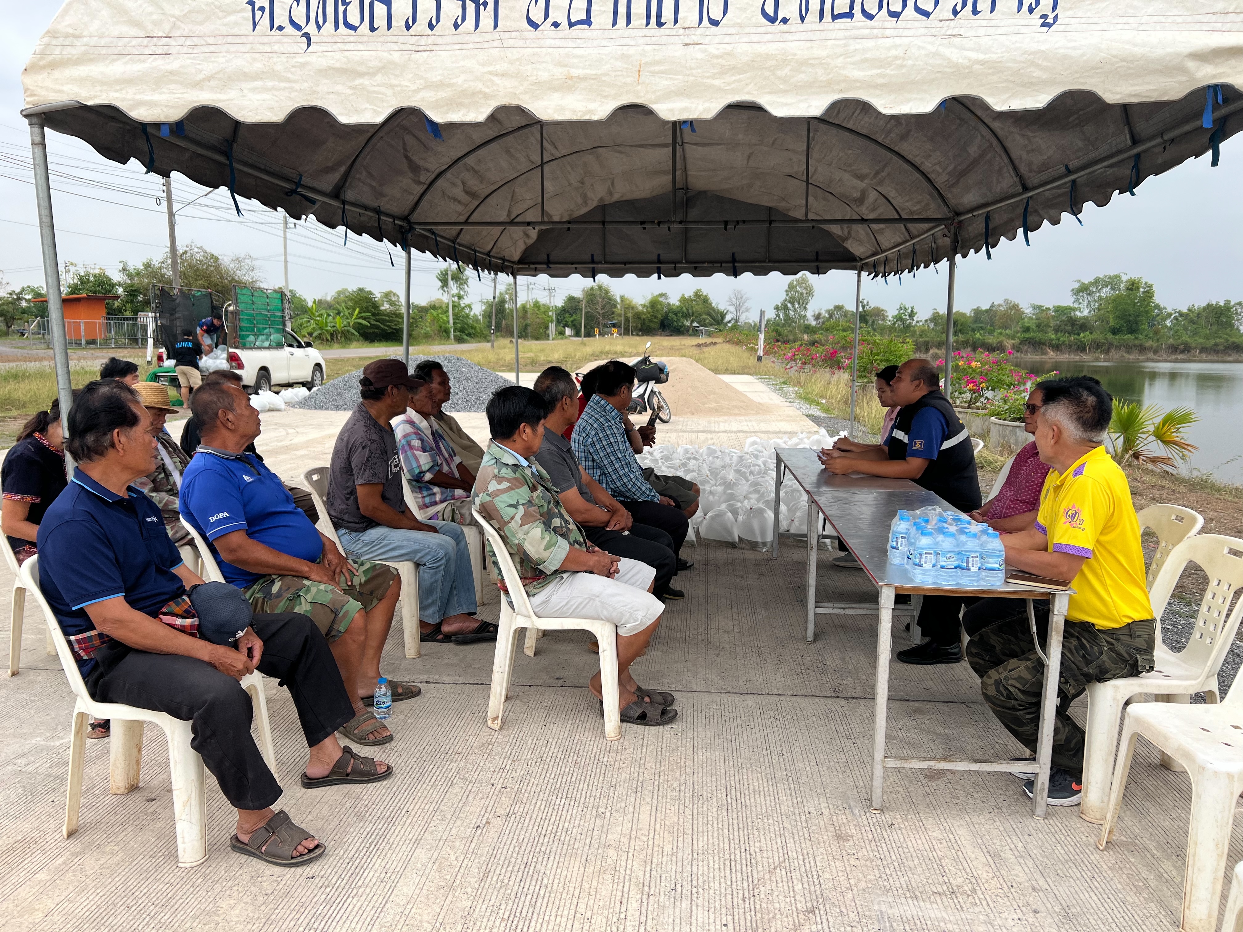 ส่งมอบพันธุ์สัตว์น้ำโครงการเพิ่มประสิทธิภาพการเกษตรมูลค่าสูง สู่เกษตรนวัตกรรมชั้นสูง กิจกรรม ส่งเสริมการเพิ่มผลผลิตสัตว์น้ำในแหล่งน้ำชุมชน ปีงบประมาณ 2568