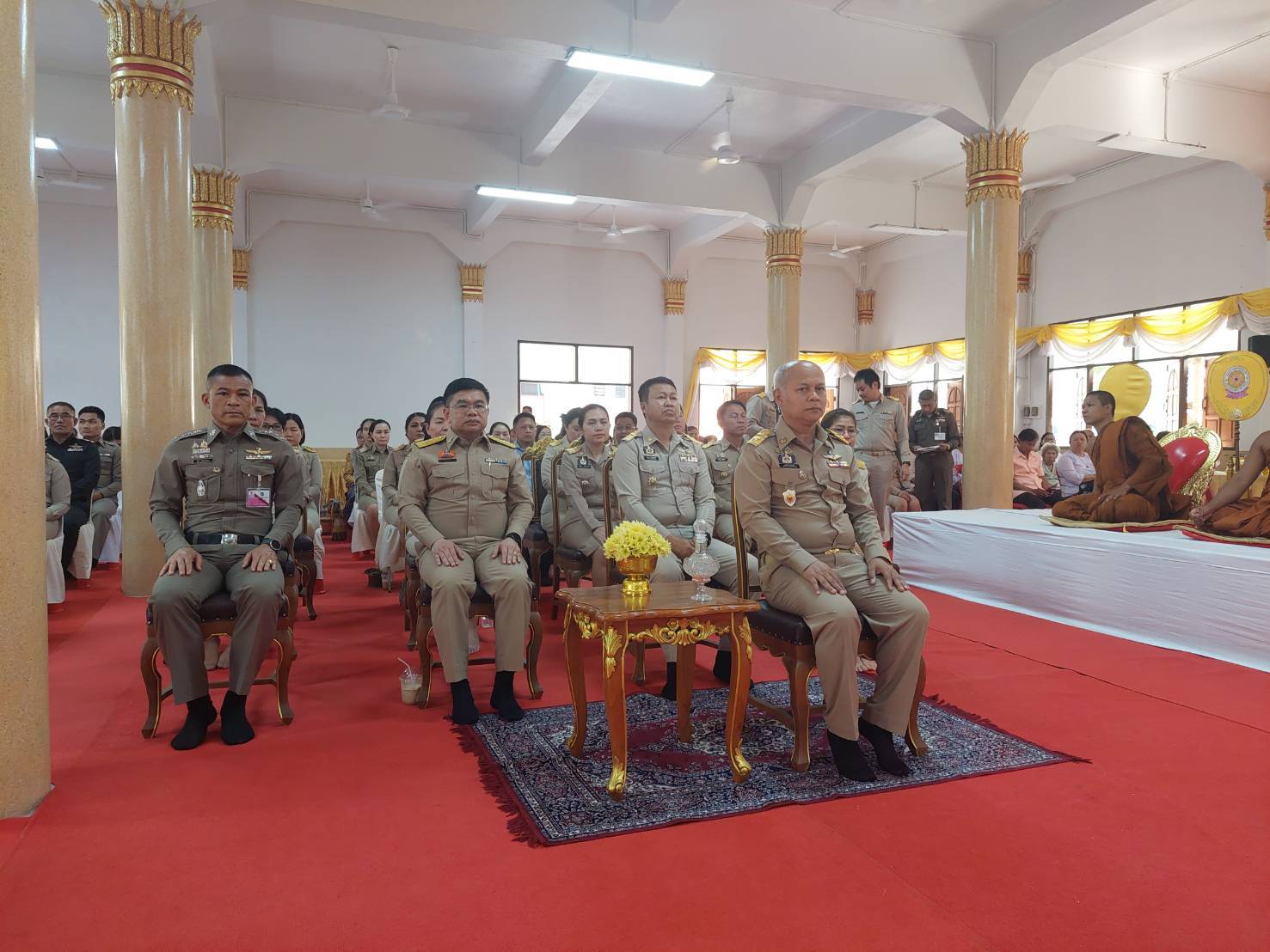ร่วมเป็นเกียรติในพิธีต้อนรับพระบัญชาสมเด็จพระสังฆราช แต่งตั้งแต่งตั้งผู้ช่วยเจ้าอาวาสพระอารามหลวงในเขตปกครองคณะสงฆ์ธรรมยุต แต่งตั้ง พระปลัดวสันต์ ธีรวโร เลขานุการเจ้าคณะจังหวัดหนองบัวลำภู (ธ) ให้ดำรงตำแหน่งผู้ช่วยเจ้าอาวาส วัดพิศาลรัญญาวาส พระอารามหลวง ขั้นตรี ชนิดสามัญ ในหน้าที่ฝ่ายปกครอง โดยมี พระวุฒิสารโสภณ เจ้าคณะจังหวัดหนองบัวลำภู (ธรรมยุต) เจ้าอาวาสวัดพิศาลรัญญาวาส พระอารามหลวง เป็นประธานในพิธีฝ่ายสงฆ์