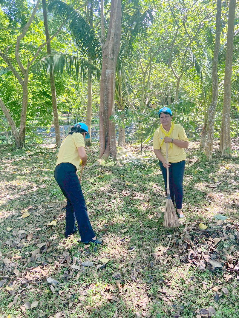 ร่วมกิจกรรมจิตอาสาถวายเป็นพระราชกุศล บริเวณวัดรัตนาราม อำเภอปากพะยูน จังหวัดพัทลุง..คลิก