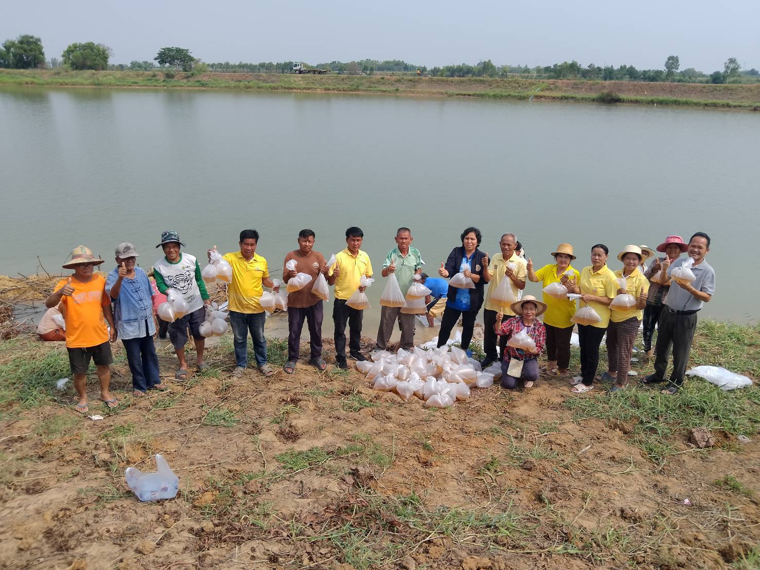 เพิ่มผลผลิตสัตว์น้ำในแหล่งน้ำสาธารณะ