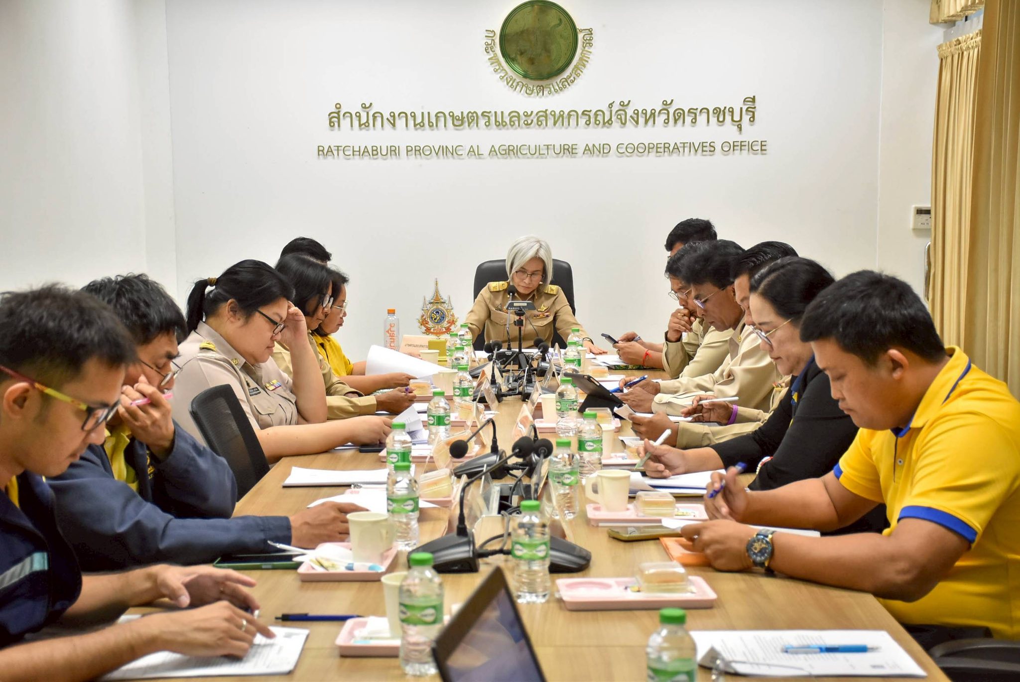 เข้าร่วมประชุมคณะทำงานขับเคลื่อนงานด้านการเกษตรระดับจังหวัด จังหวัดราชบุรี ครั้งที่ 3/2568..คลิก