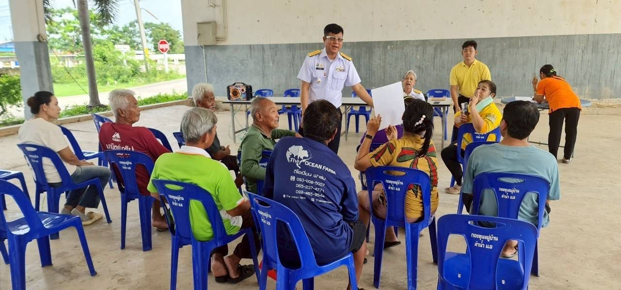 ลงพื้นที่ประชาสัมพันธ์เกษตรกรผู้เลี้ยงกุ้งขาวที่จะเข้าร่วมโครงการส่งเสริมการรณรงค์บริโภคสินค้ากุ้ง ปี 2567 จังหวัดราชบุรี (รอบขยายเวลาโครงการ)..คลิก