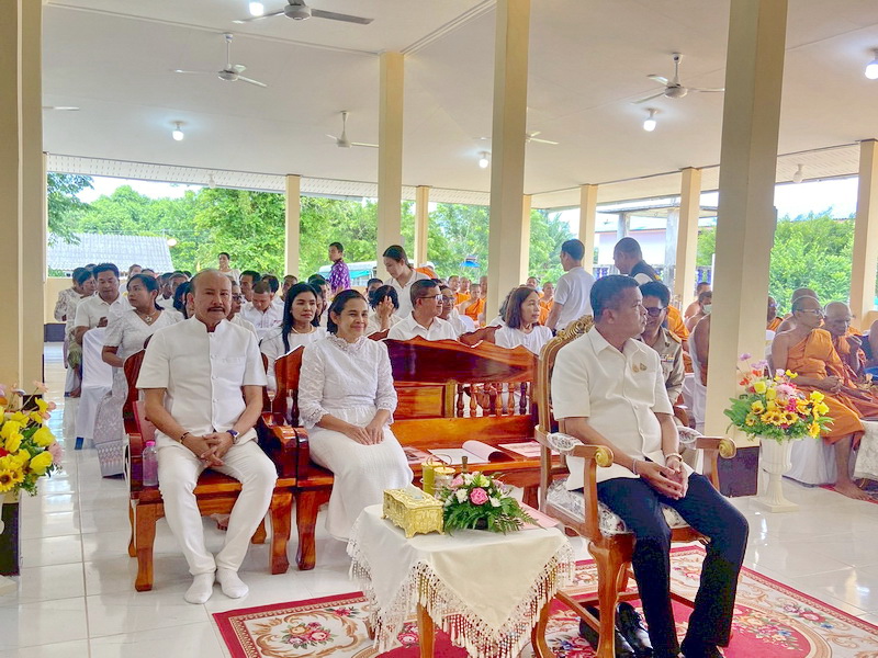 ร่วมพิธีสวดเจริญพระพุทธมนต์ ณ วัดสุภาษิตาราม อ.ปากพะยูน จ.พัทลุง..คลิก