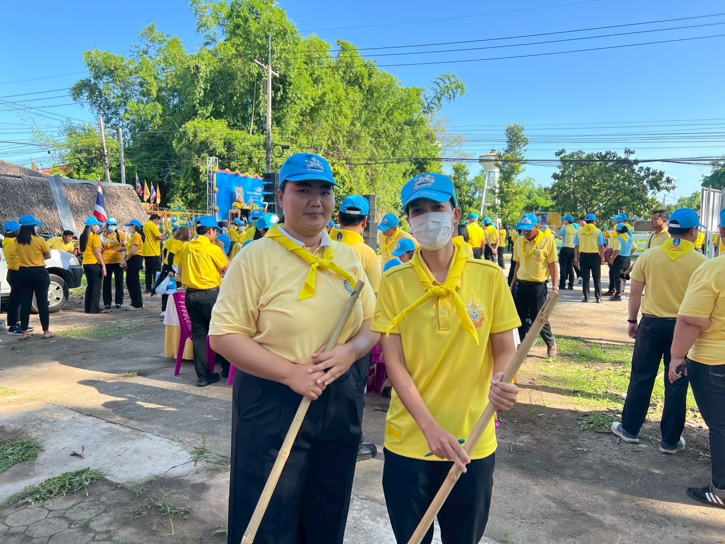 ร่วมกิจกรรมจิตอาสาบำเพ็ญสาธารณประโยชน์ เนื่องในโอกาส วันเฉลิมพระชนมพรรษา สมเด็จพระนางเจ้าฯ พระบรมราชินี 3 มิถุนายน 2568..คลิก