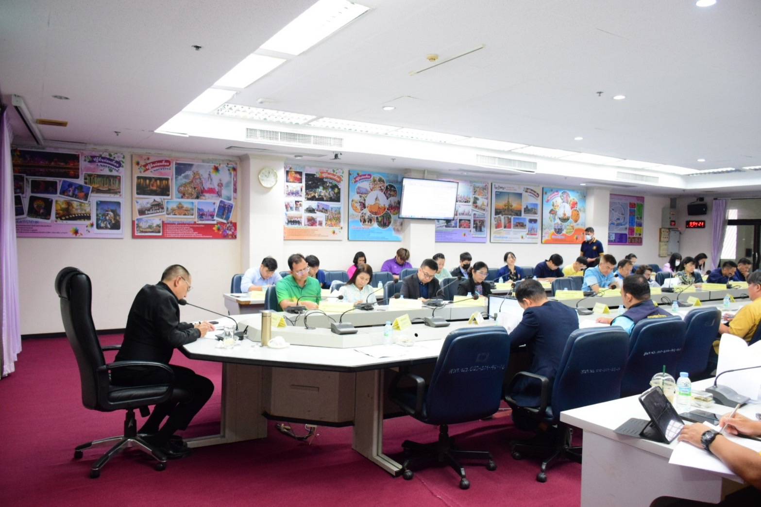 ศปจ.นครสวรรค์ เข้าร่วมประชุมคณะอนุกรรมการกลุ่มภารกิจด้านเศรษฐกิจ ณ ศาลากลางจังหวัดนครสวรรค์ 
