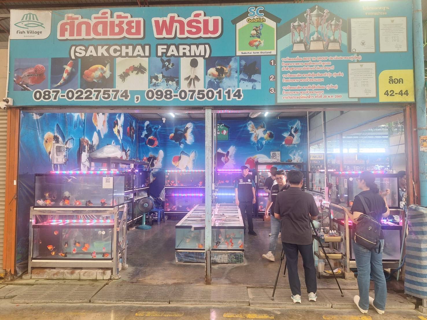 ร่วมถ่ายทำสื่อประชาสัมพันธ์เกษตรกรดีเด่นแห่งชาติ สาขาอาชีพเพาะเลี้ยงสัตว์น้ำสวยงามและพรรณไม้น้ำ ประจำปี 2568..คลิก