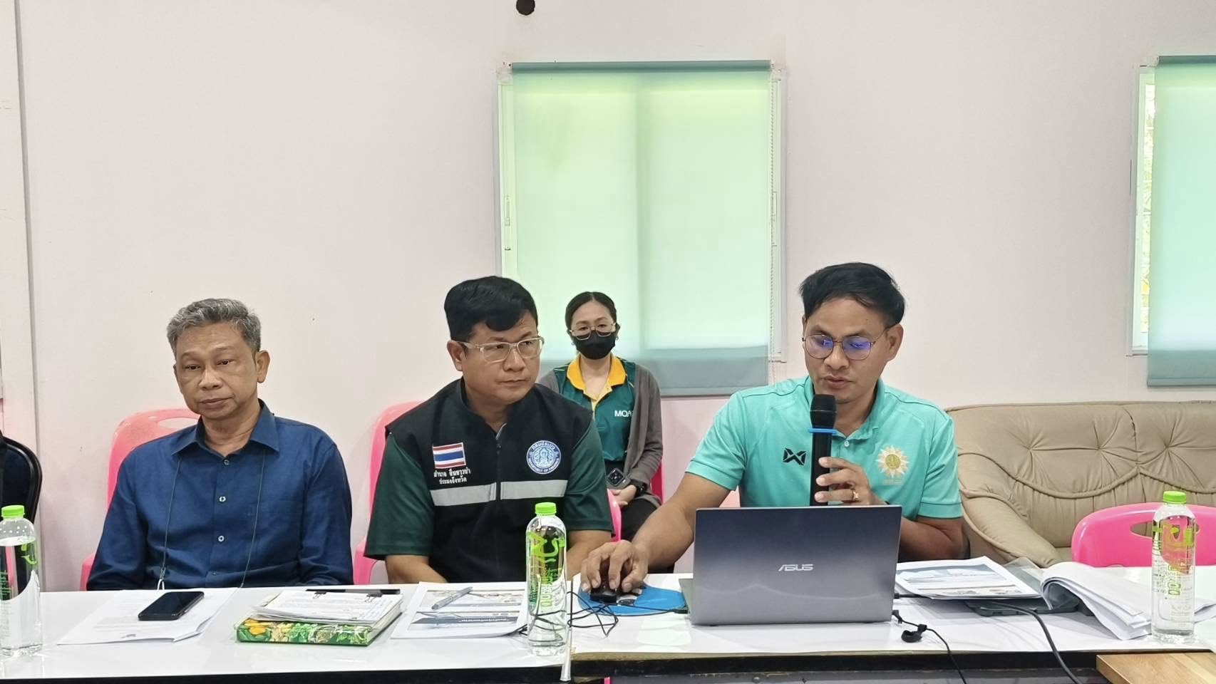 ลงพื้นที่ติดตาม ตรวจสอบ และประเมินผลโครงการของคณะกรรมการตรวจสอบเเละประเมินผล ประจำกระทรวงเกษตรเเละสหกรณ์..คลิก
