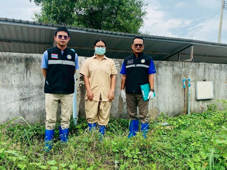 เข้าร่วมตรวจสอบฟาร์มเลี้ยงสัตว์น้ำควบคุม