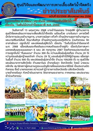 กิจกรรมจิตอาสา เนื่องในวันต้นไม้ประจำปีของชาติ พ.ศ.2568