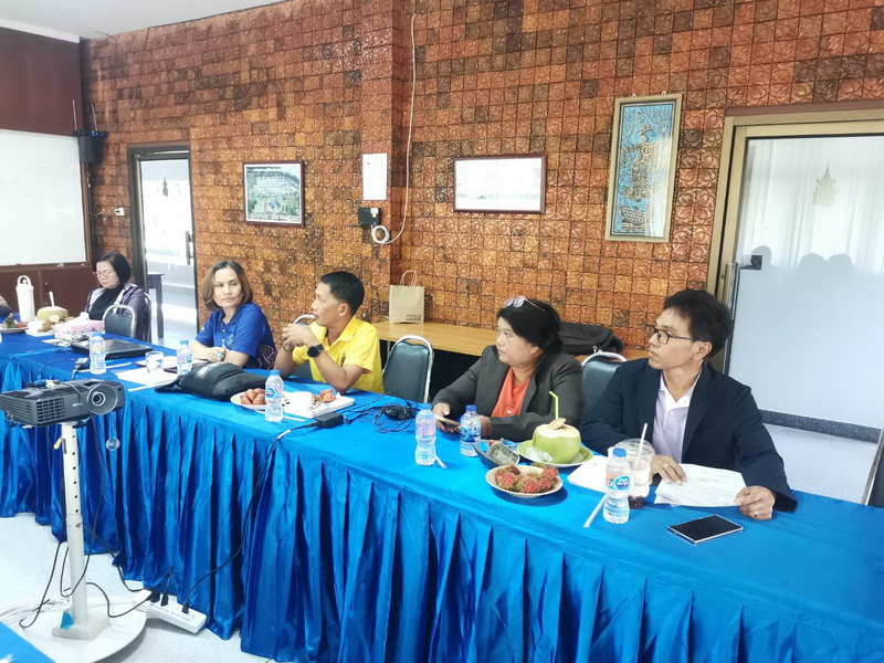 ร่วมประชุมติดตามงานวิจัย