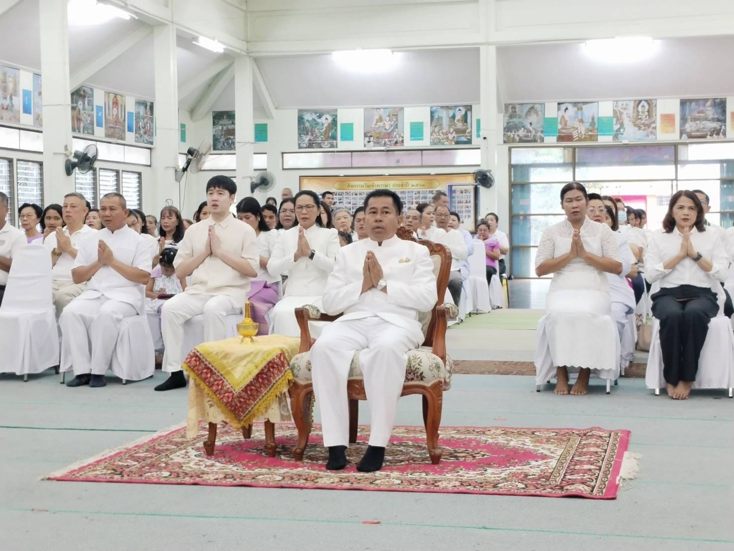 เข้าร่วมกิจกรรมส่งเสริมพระพุทธศาสนา เนื่องในวันอาสาฬหบูชา และวันเข้าพรรษา ประจำปี 2568