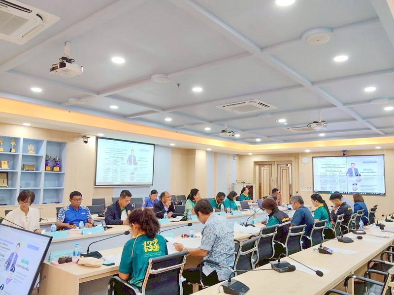 ร่วมประชุมคณะกรรมการขับเคลื่อนงานด้านการเกษตรระดับจังหวัด..คลิก