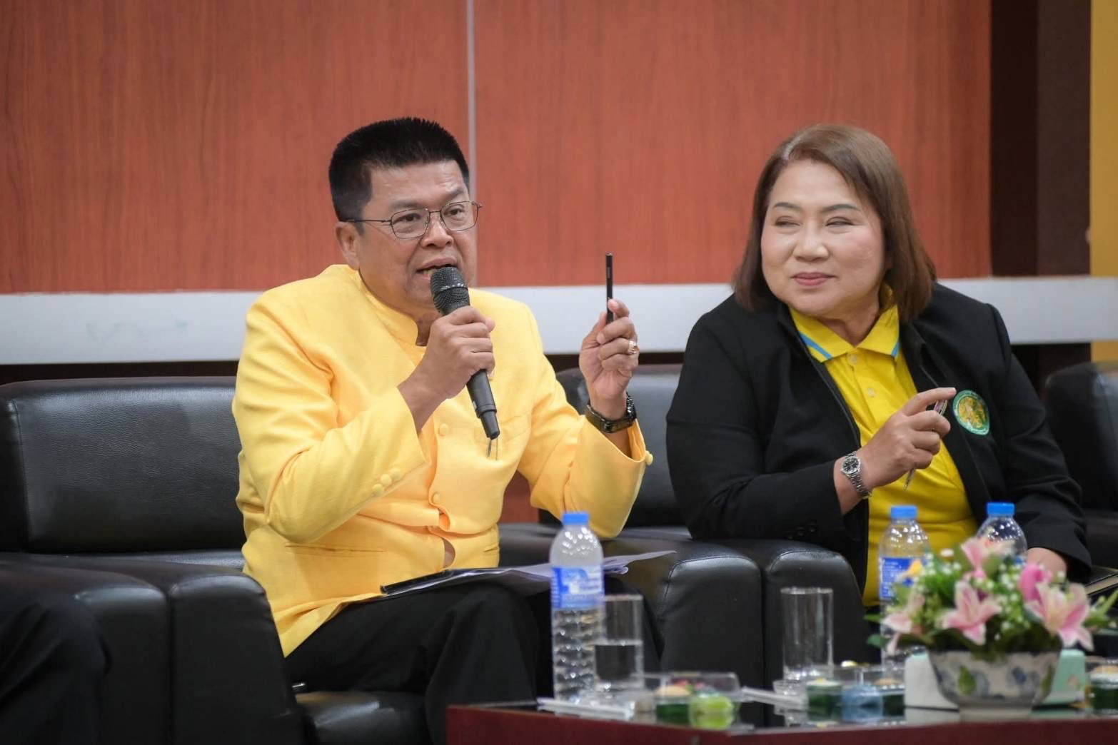 ร่วมประชุมเเลกเปลี่ยนเรียนรู้ “ร่วมพลังขับเคลื่อนการเลี้ยงปลาสลิด ฝ่าวิกฤตสู่ความยั่งยืน”