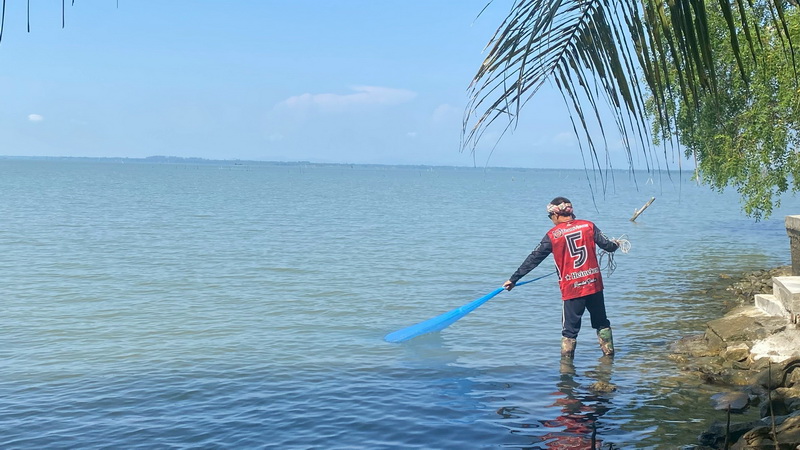 สำรวจการระบาดของปลาหมอคางดำ ในพื้นที่จังหวัดพัทลุง และจังหวัดสงขลา