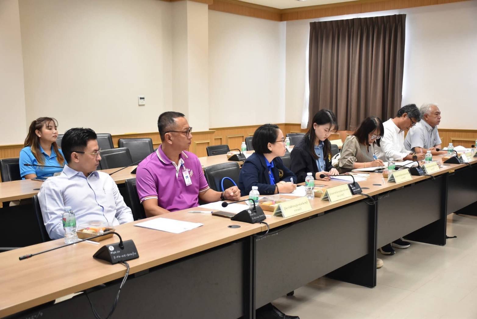เข้าร่วมประชุมคณะทำงานสนับสนุนภารกิจการดำเนินงานจัดที่ดินทำกินในเขตปฏิรูปที่ดิน 