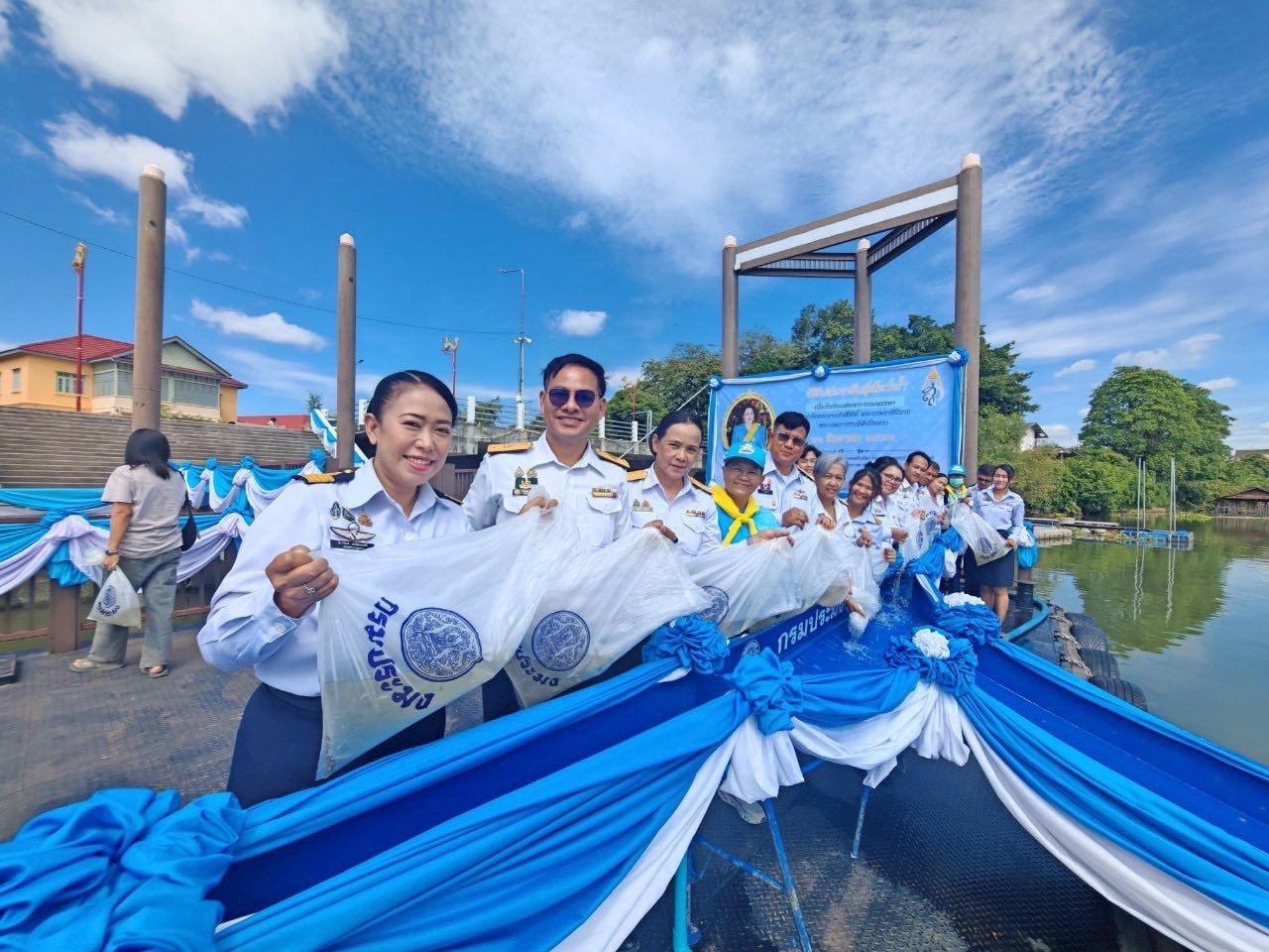 ร่วมจัดพิธีปล่อยพันธุ์สัตว์น้ำเนื่องในโอกาสวันเฉลิมพระชนม พรรษาสมเด็จพระนางเจ้าสิริกิติ์ พระบรมราชินีนาถ พระบรมราชชนนีพันปีหลวง 12 สิงหาคม 2568..คลิก