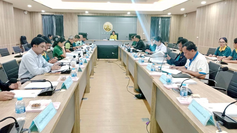 ร่วมประชุมคณะกรรมการขับเคลื่อนงานด้านการเกษตรระดับจังหวัด ครั้งที่ 5/2568