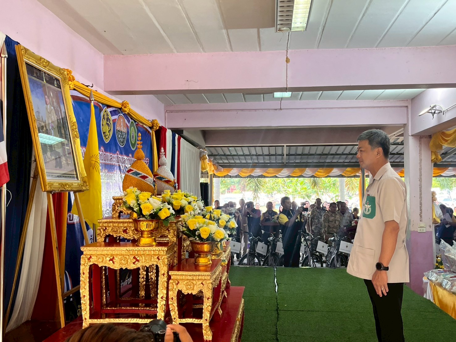 เข้าร่วมโครงการปกป้องและเชิดชสถาบันพระมหากษัตริย์ และโครงการหน่วยบำบัดทุกข์ บำรุงสุข สร้างรอยยิ้มให้ประชาชน จังหวัดสระแก้ว ประจำปีงบประมาณ พ.ศ. 2568 เดือนสิงหาคม 2568 ครั้งที่ 11/2568 พร้อมทั้งจัดกิจกรรมให้ความรู้