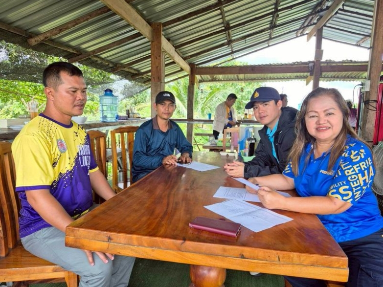 ดำเนินการติดตามประเมินผลการส่งเสริมอาชีพและการตลาด(ด้านการพัฒนาเกษตรกร และการพัฒนาเชิงพื้นที่) ตามนโยบายการจัดที่ดินทำกินให้ชุมชน ภายใต้คณะกรรมการนโยบายที่ดินแห่งชาติ คทช.