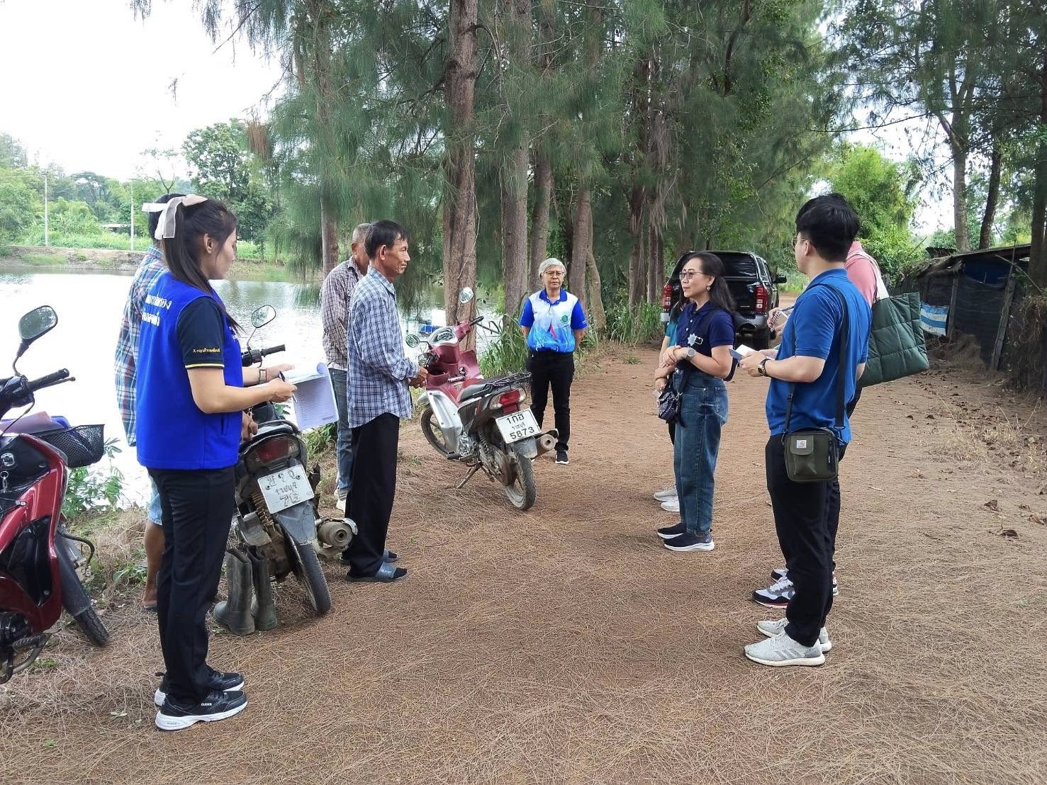 ร่วมต้อนรับและให้ข้อมูลคณะติดตามผลการดำเนินงานโครงการเพิ่มผลผลิตสัตว์น้ำในแหล่งชุมชนเพื่อเพิ่มรายได้และลดค่าครองชีพของประชาชน ประจำปีงบประมาณ พ.ศ. 2568..คลิก