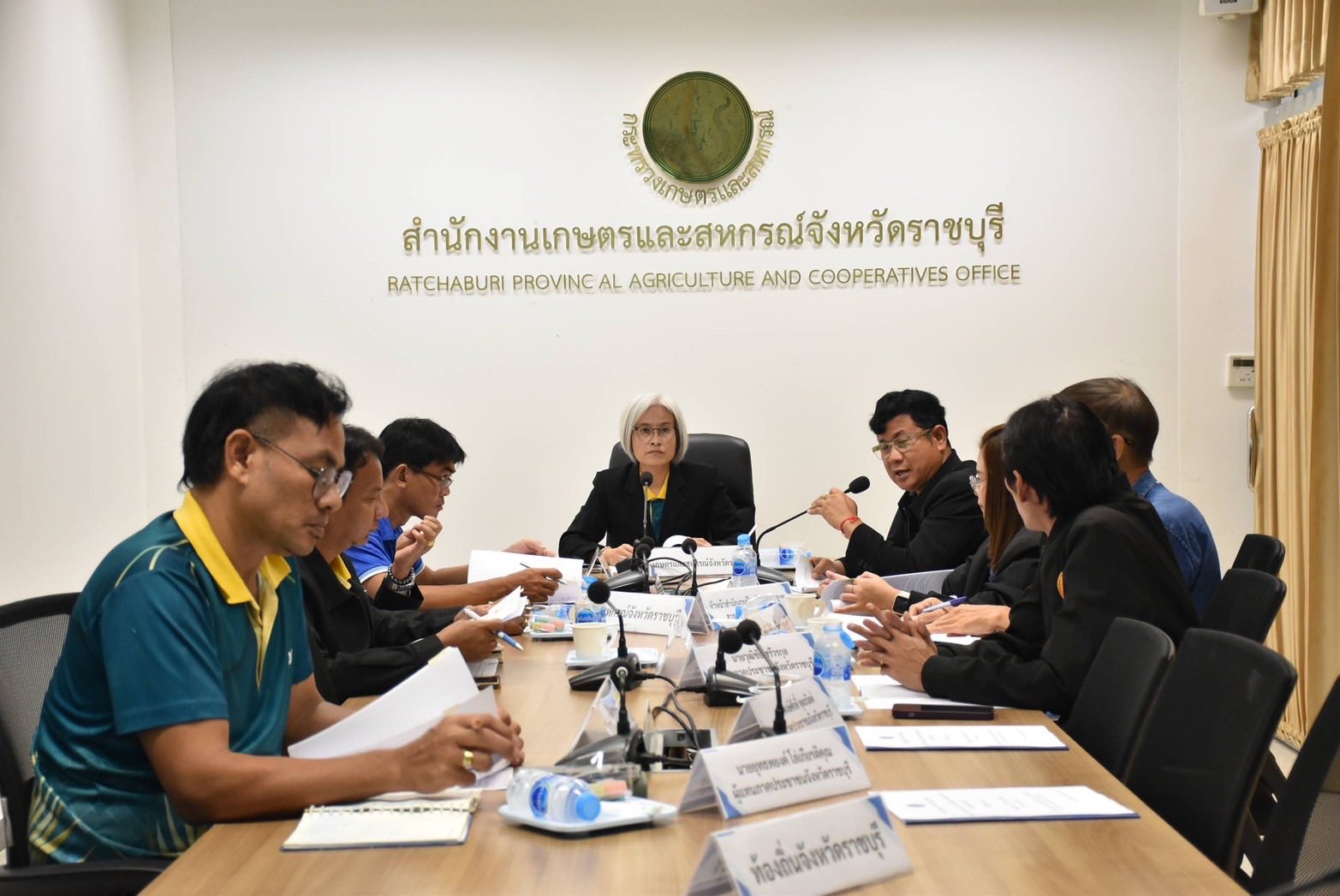 จัดประชุมคณะทำงานเฉพาะกิจกำจัดปลาหมอคางดำจังหวัดราชบุรี ครั้งที่ 1/2568