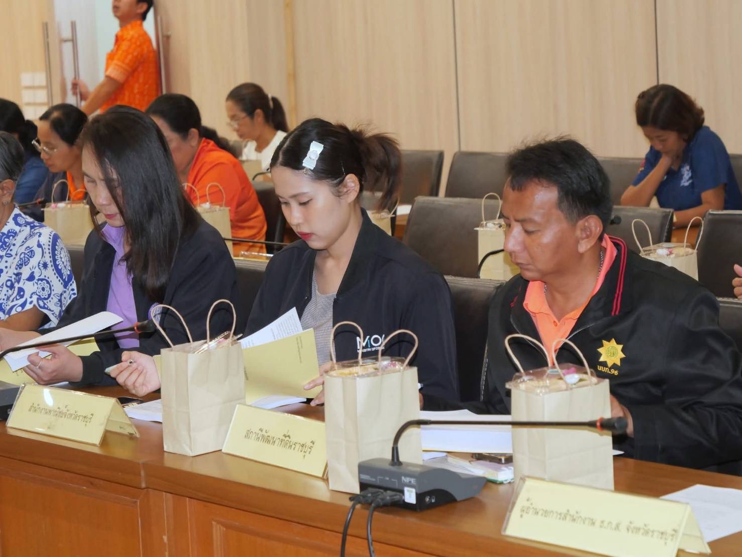 เข้าร่วมประชุมคณะกรรมการประสานงานการขับเคลื่อนและขยายผลโครงการอันเนื่องมาจากพระราชดำริและหลักปรัชญาของเศรษฐกิจพอเพียง จังหวัดราชบุรี ครั้งที่ 3/2568