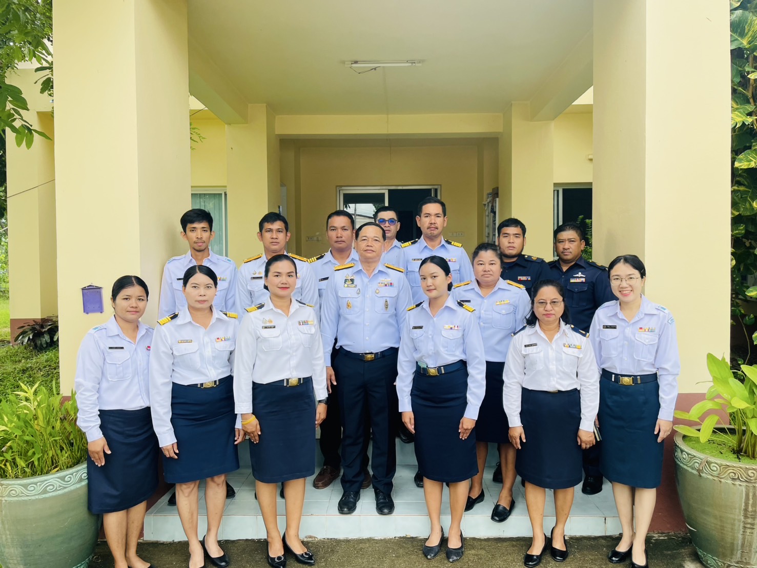 จัดกิจกรรมเคารพธงชาติและร้องเพลงชาติไทย เนื่องในวันพระราชทานธงชาติไทย